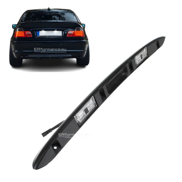 BMW E46 numerių apšvietimo juosta sedanui compactui