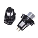 bmw e90 e91 pre lci led markeriai xenon balti iš galo