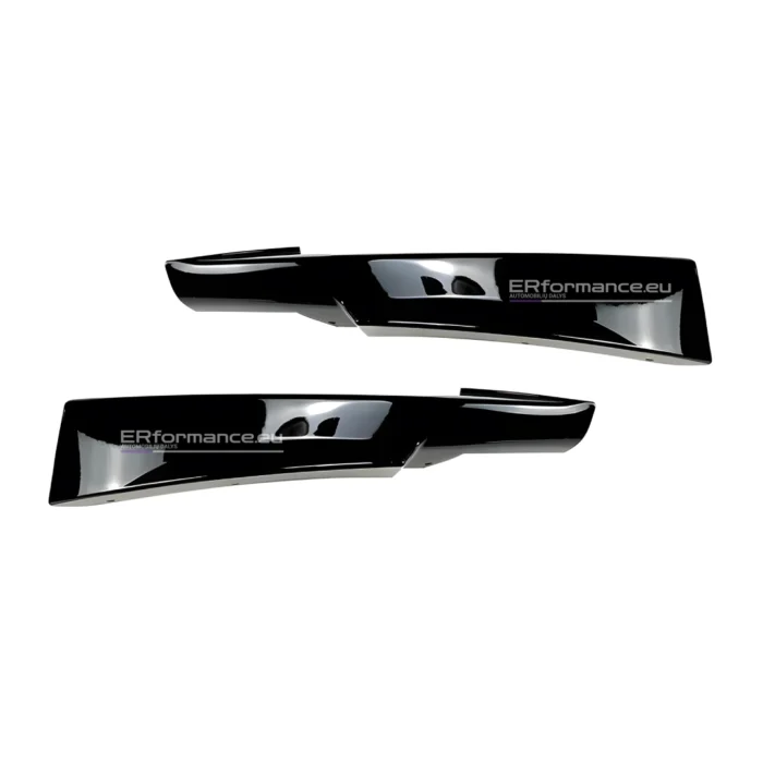 E91 E90 LCI M sport spliteriai blizgūs juodi