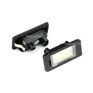 BMW led numerių apšvietimas iš priekio