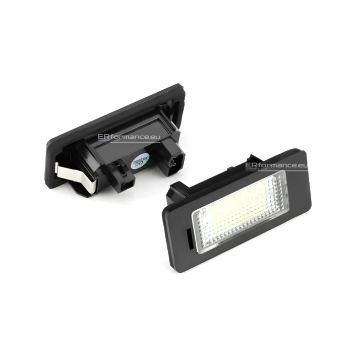 BMW led numerių apšvietimas iš priekio