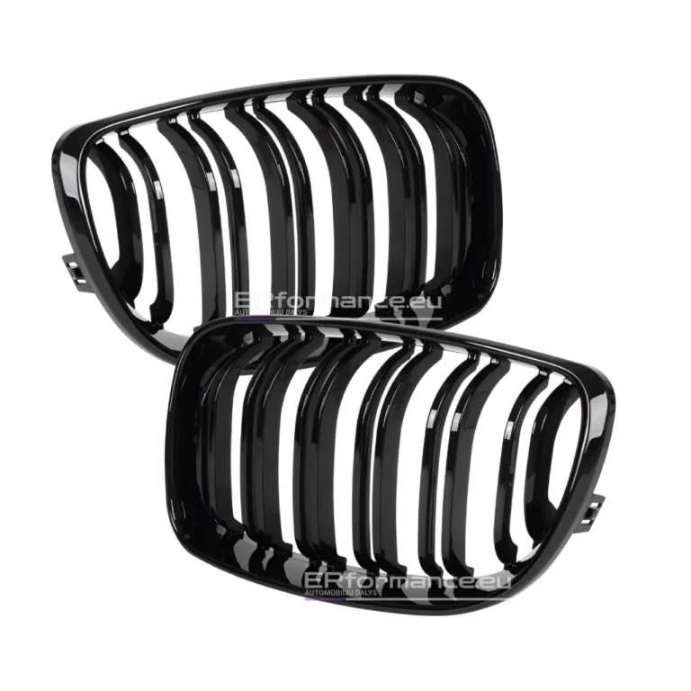 Bmw e87 e81 e82 e88 lci dvigubos grotelės pagrindinė