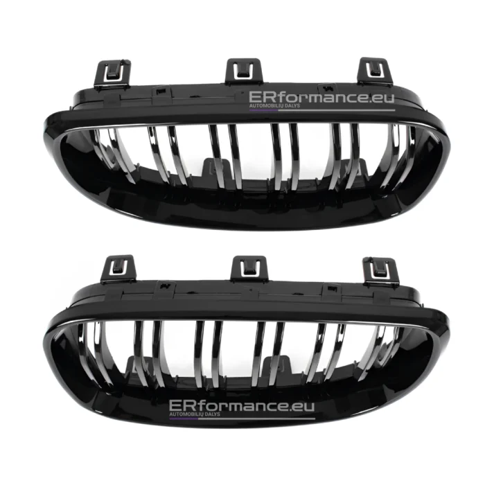 Bmw e88 e82 e87 e81 dvigubos grotelės priekinio bamperio