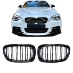 BMW F20 F21 pre lci dvigubos juodos grotelės