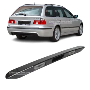 bmw e39 numerių apšvietimo juosta blizgi juoda lci ir pre lci pagrindinė