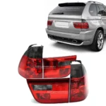BMW E53 X5 galiniai žibintai tamsinti lci ir pre lci komplektas pagrindinė