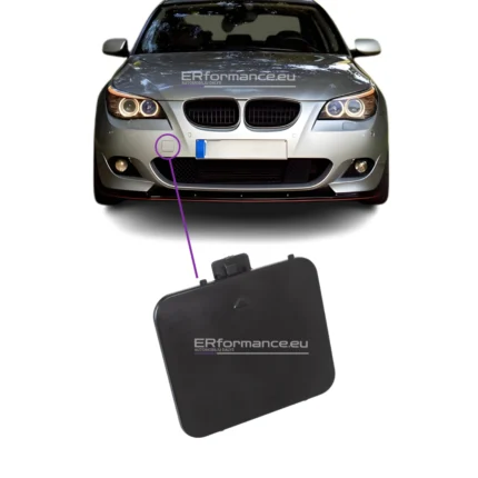 bmw e60 e61 M tech bamperio kilpos dangtelis priekinis, pagrindinė