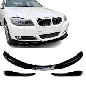 bmw e90 e91 lci bamperio lipas (pažeminimas) juodas blizgus pagrindinė