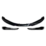 bmw e90 e91 lci bamperio lipas (pažeminimas) juodas blizgus iš priekio