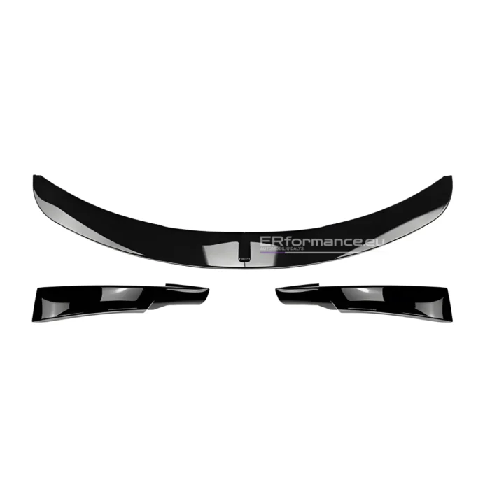 bmw e90 e91 lci m lipas pažeminimas M sport bamperio blizgus juodas iš priekio