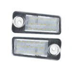 Audi led numerių apšvietima a6 c5 modeliui iš priekio arti