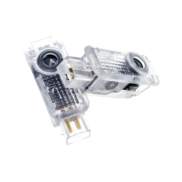 audi durų apšvietimas iš arti