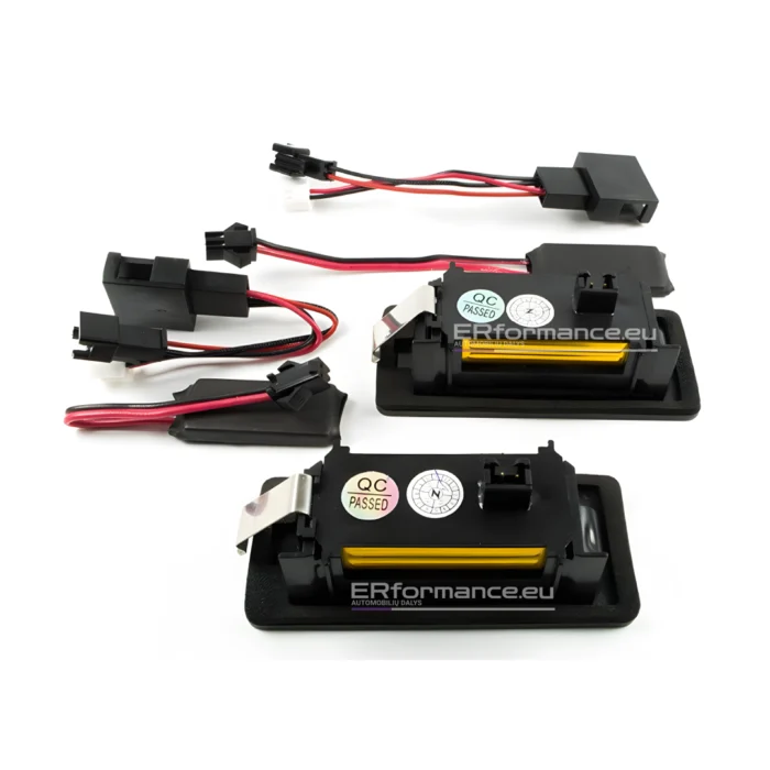 audi led numerių apšvietimas a3 a4 a5 a6 a7 q5 modeliams iš galo