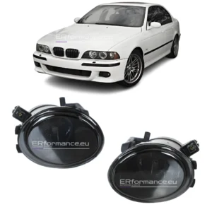bmw e39 m tech bamperio priešrūkiniai žibintai tamsinti pagrindinė