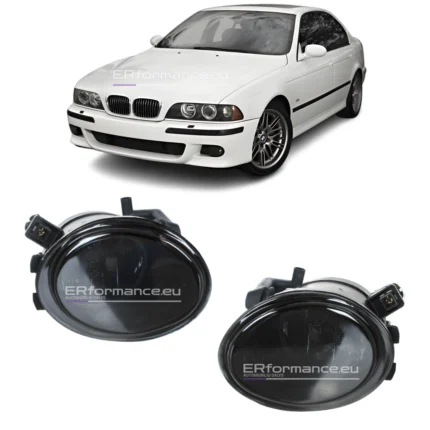 bmw e39 m tech bamperio priešrūkiniai žibintai tamsinti pagrindinė