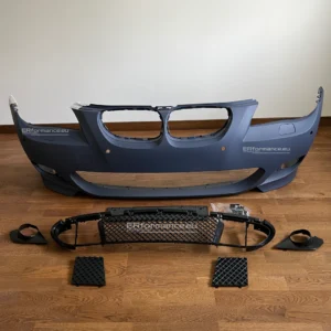 bmw e60 e61 m tech priekinis bamperis pre lci su pdc 24mm
