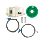 bmw e87 lango pakelėjo rem remontinis komplektas kairės pusės galui iš priekio