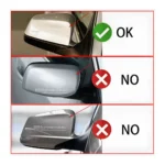 bmw e60 e61 m veidrodėlių dangteliai LCI blizgūs juodi tinkamumas