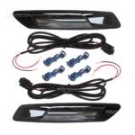 bmw f10 f11 f07 tamsinti posūkiai dinaminiai iš priekio