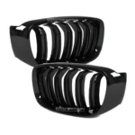 bmw f34 3gt dvigubos grotelės blizgios juodos iš priekio