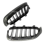 bmw f34 3gt dvigubos grotelės blizgios juodos iš galo