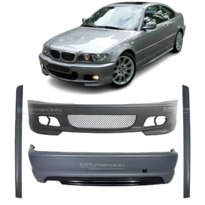 bmw e46 coupe cabrio m tech komplektas paketas lci ir pre lci pagrindinė nuotrauka