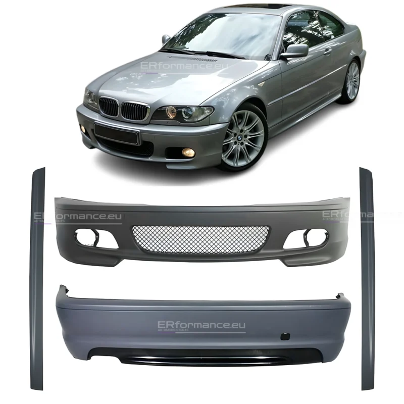 bmw e46 coupe cabrio m tech komplektas paketas lci ir pre lci pagrindinė nuotrauka