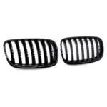 bmw e53 pre lci viengubos grotelės juodos blizgios iš šono