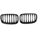 bmw e53 pre lci viengubos grotelės juodos blizgios iš priekio