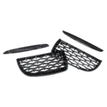 bmw e90 e91 pre lci diamond grotelės blizgios juodos 05-08 iš arti