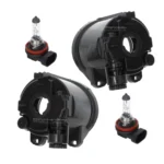 bmw e92 e93 priešrūkiniai žibintai m tech m sport bamperiui lci prelci skaidrūs iš galo