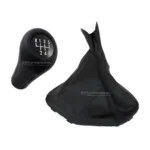 bmw e39 5 bėgių svirtis knobas su oda užvalkalu iš priekio