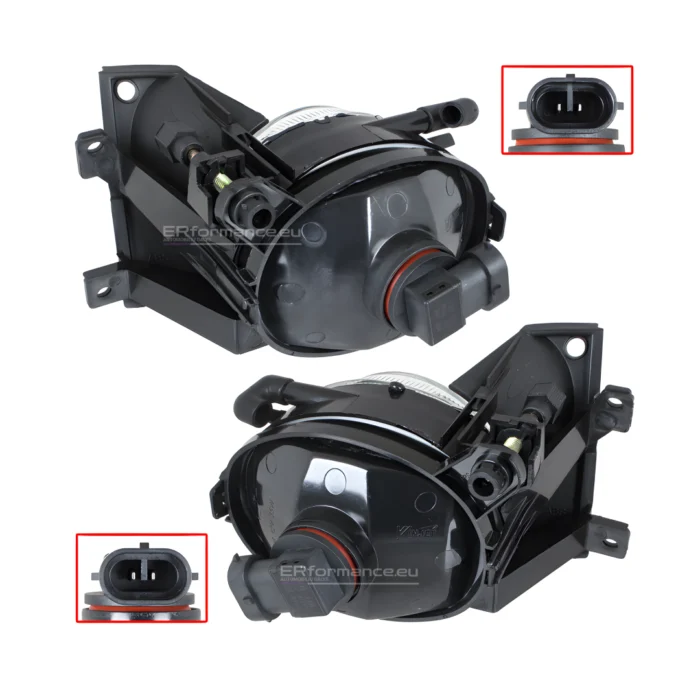 bmw e39 priešrūkiniai žibintai lci skaidrus standartinio bamperio iš galo