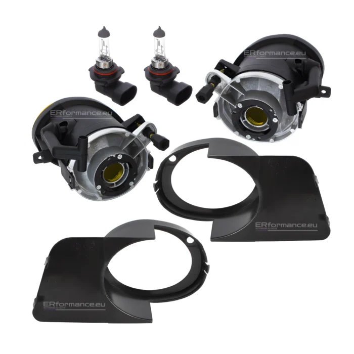 bmw e39 priešrūkiniai žibintai m tech gelsvi ir juodi rėmeliai vidinė dalis