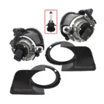 bmw e39 priešrūkiniai žibintai tamsinti m tech ir juodi blizgūs rėmelia vidinė dalis