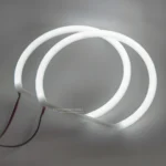 bmw e46 cotton angel eyes žibintai balti 146 x 131 mm šviečiantys