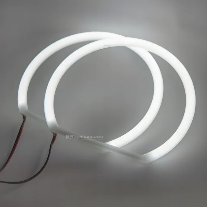 bmw e46 cotton angel eyes žibintai balti 146 x 131 mm šviečiantys