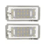 bmw e46 coupe lci led numerių apšvietimas iš priekio