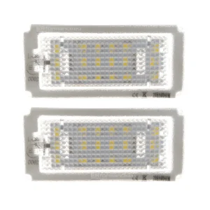 bmw e46 coupe lci led numerių apšvietimas iš priekio