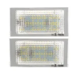 bmw e46 coupe pre lci led numerių apšvietimas iš priekio