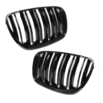 bmw e53 lci dvigubos grotelės blizgios juodos iš priekio