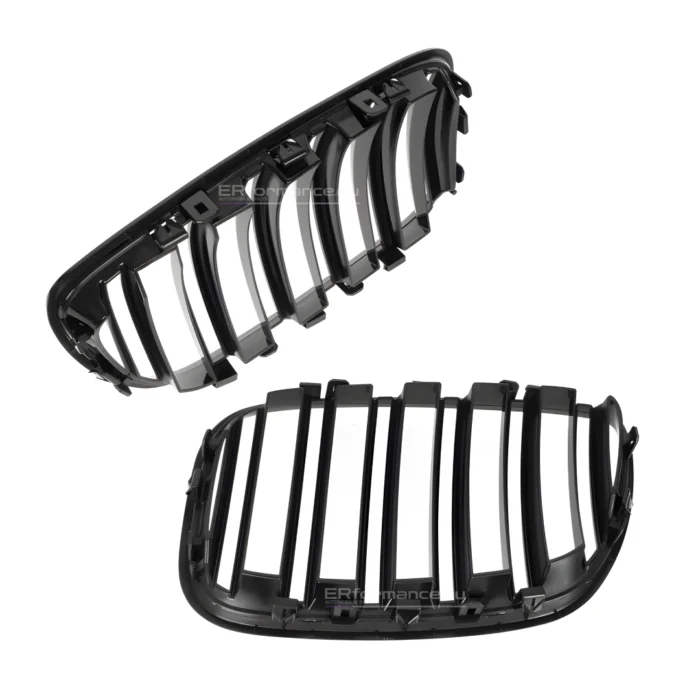 bmw e53 lci dvigubos grotelės blizgios juodos iš šono
