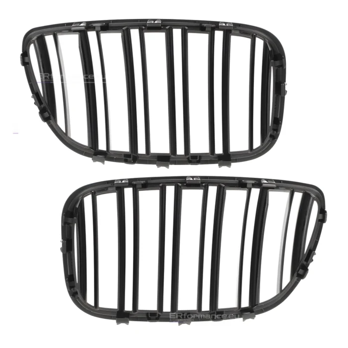 bmw e53 lci dvigubos grotelės blizgios juodos iš galo