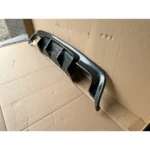 bmw e60 e61 difuzorius dvigubas blizgus juodas m bamperiui iš šono