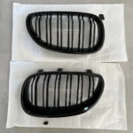bmw e60 e61 dvigubos grotelės su defektu iš priekio