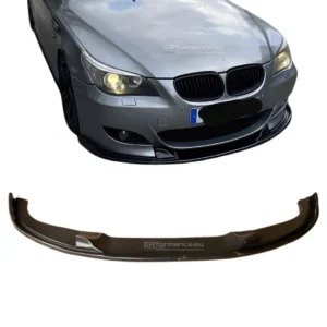 bmw e60 e61 m5 look priekinio bamperio lipas blizgus juodas pagrindinė