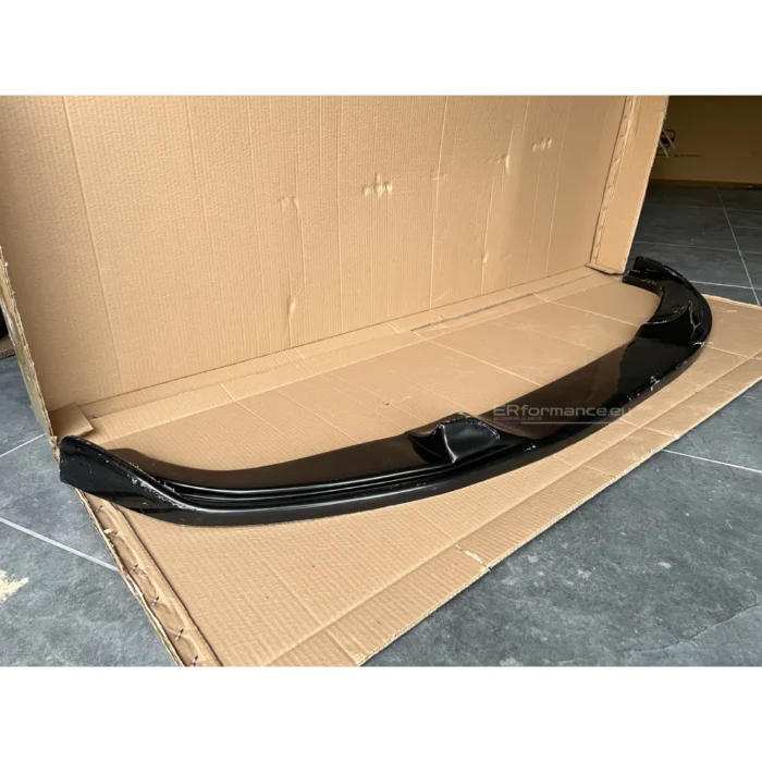 bmw e60 e61 m5 look priekinio bamperio lipas blizgus juodas iš kairės