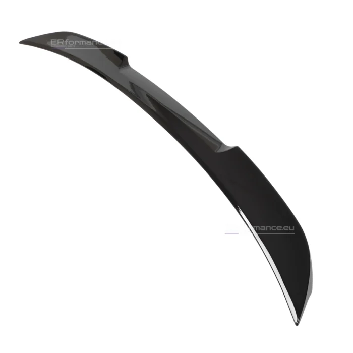 bmw e60 m4 stiliaus spoileris blizgus juodas iš priekio