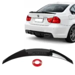 bmw e90 m4 stiliaus spoileris juodas blizgus pagrindinė