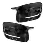 bmw g11 g20 g30 g15 m veidrodėlių dangteliai blizgūs juodi iš galo